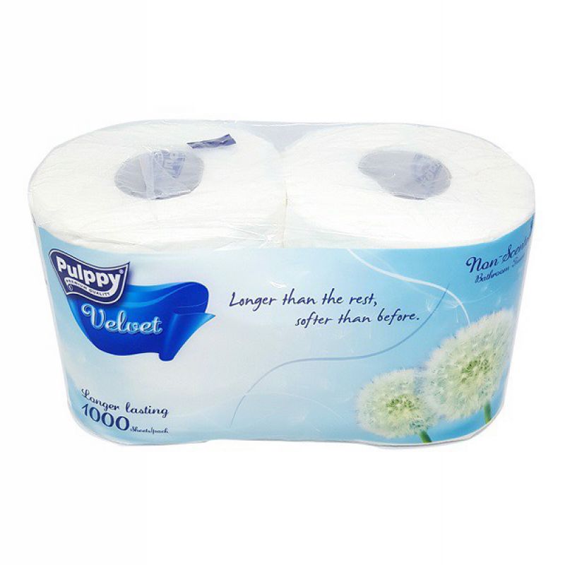 GIẤY VỆ SINH PULPPY VELVET